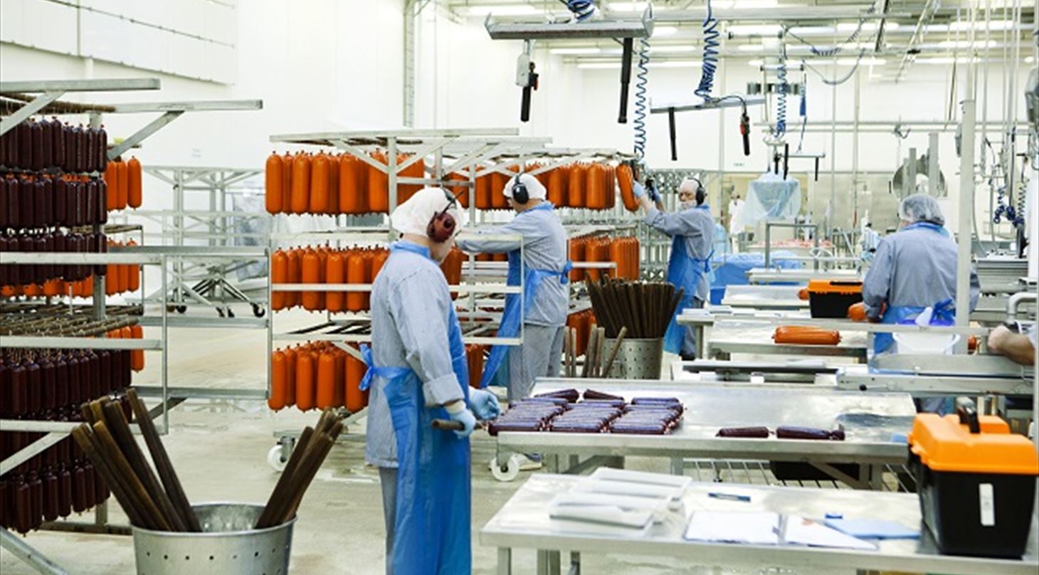 Pølseproduktion